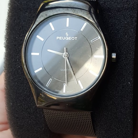 Mens 36mm Stainless Steel Mesh Watch - Picture 4 of 5